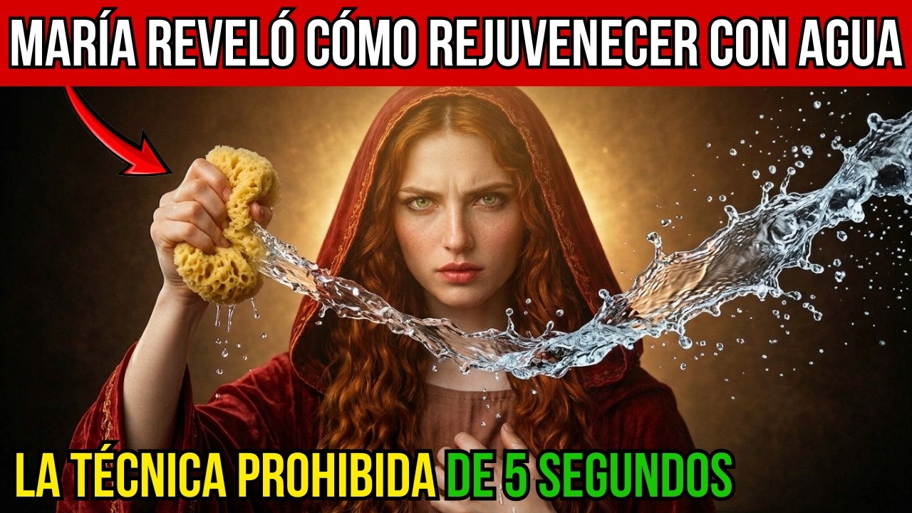 Mar&iacute;a REVEL&Oacute; La T&eacute;cnica PROHIBIDA de 5 SEGUNDOS para REHIDRATAR tus Tendones (REJUVENECE con Agua)