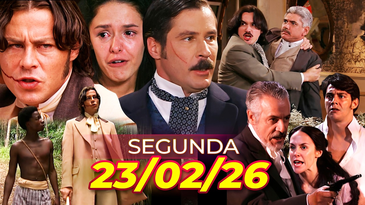 A Escrava Isaura (23/02/2026) Capítulo de Hoje Completo, Segunda-Feira - Resumo