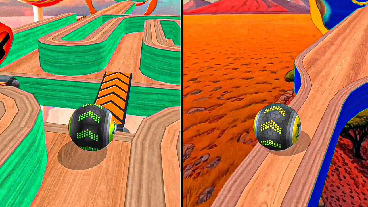 Going Balls vs Video Reverse Gameplay Hard Level New Update