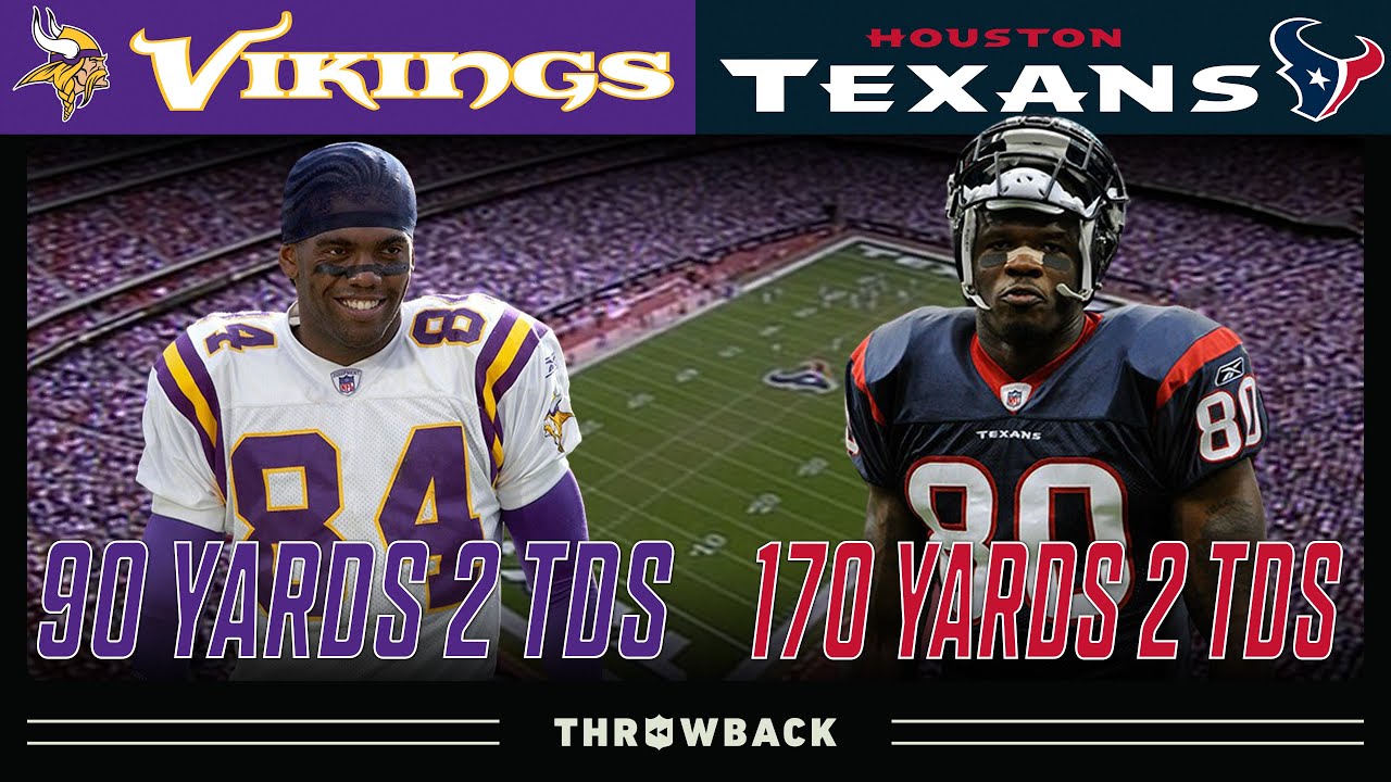 Randy vs Andre Battle in INSTANT Classic! (Vikings vs. Texans 2004, Week 5)