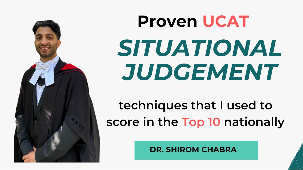 4. Мастер-класс по разделу Situational Judgement экзамена UCAT (2026) | Стратегия от участника из...