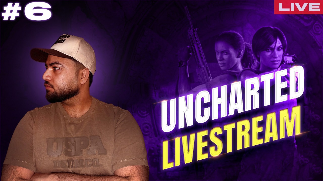 UNCHARTED THE LOST LEGACY – DAY 6 LIVE 😱 ALMOST THE ENDING! ( GOAL 300 SUBS )