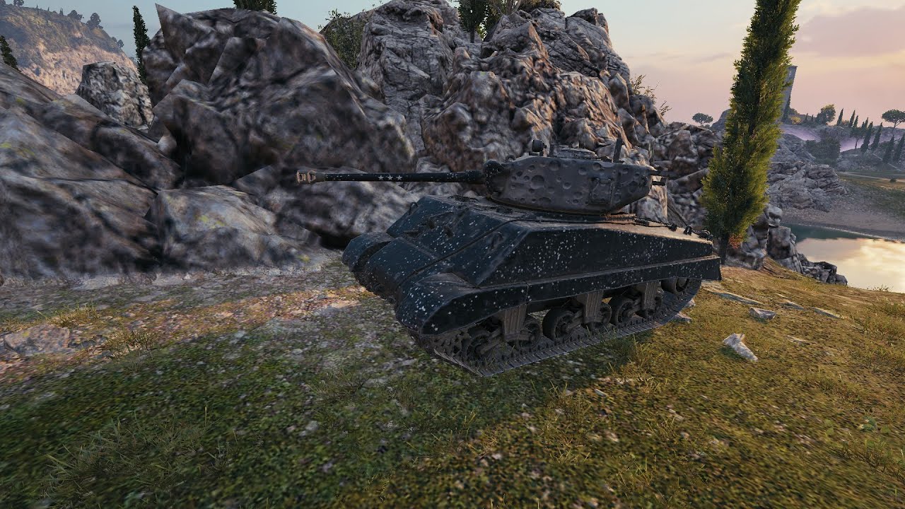 World of Tanks M4A3E2 Sherman Jumbo - 6 kill 3.7k damage Ace Tanker