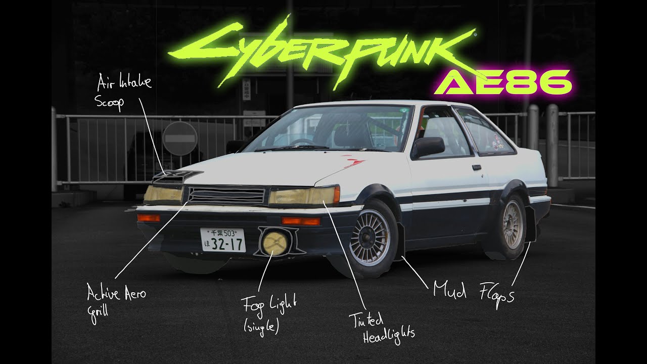 Building a Cyberpunk Inspired AE86 Toyota Corolla - Planning & First Parts