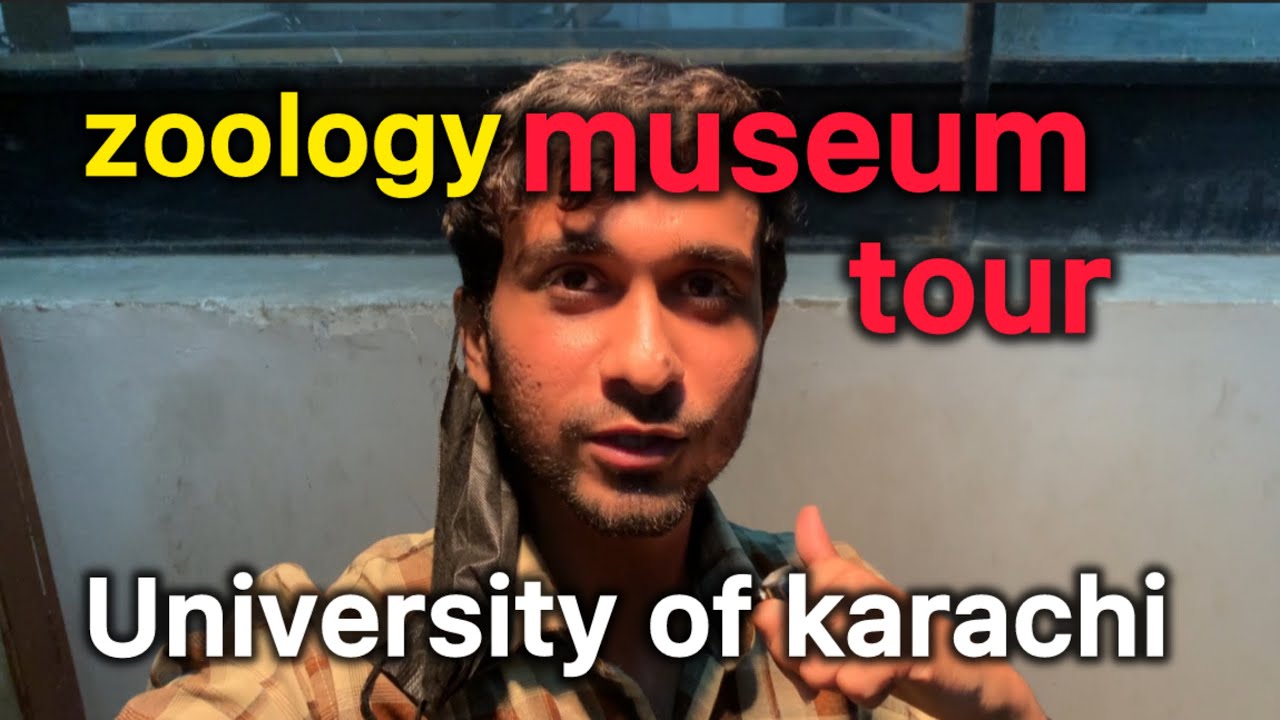 zoology department museum tour UoK ft suleman marfani 