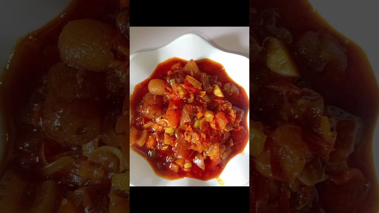 The perfect Pomo sauce (Cow skin)