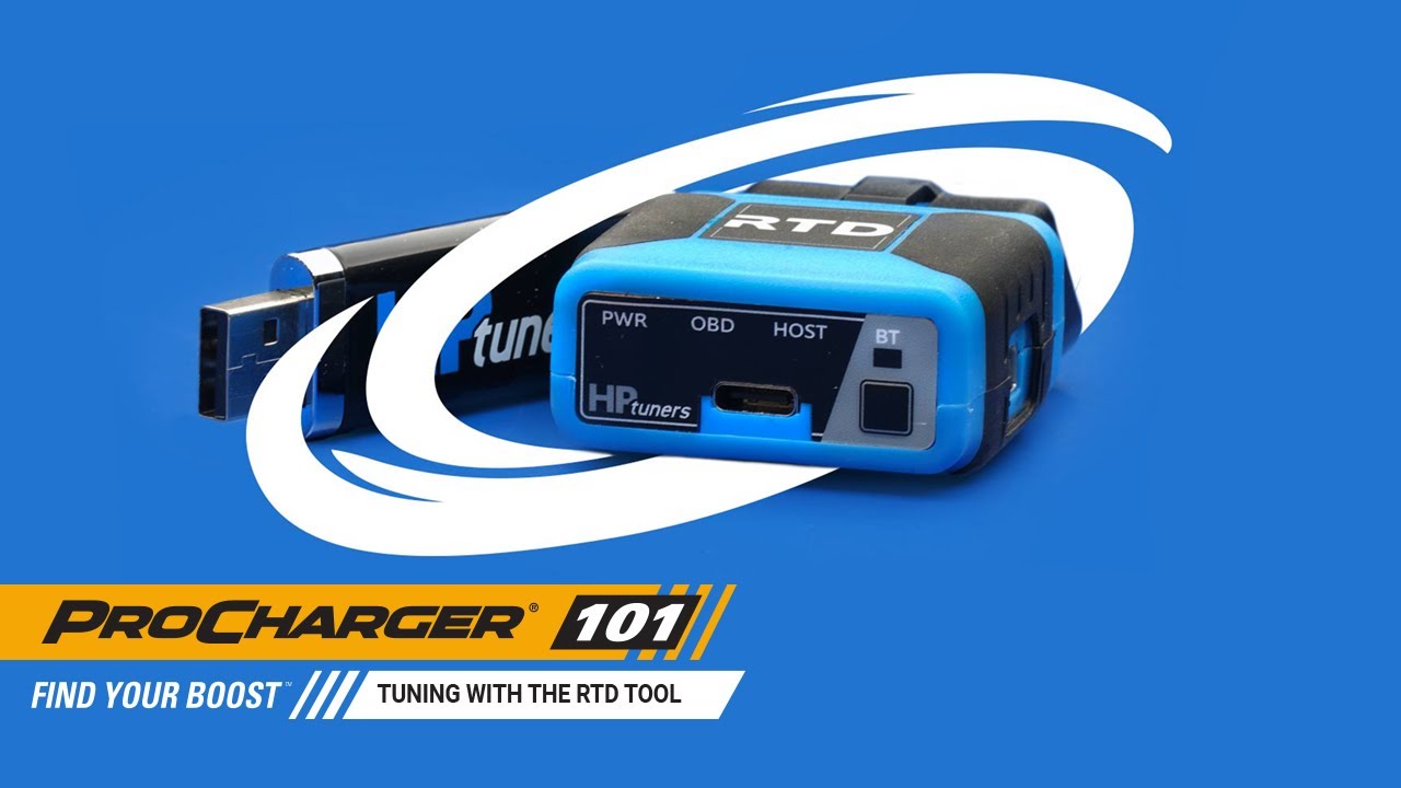 ProCharger 101 — как настроить автомобиль ProCharger с помощью инструмента RTD