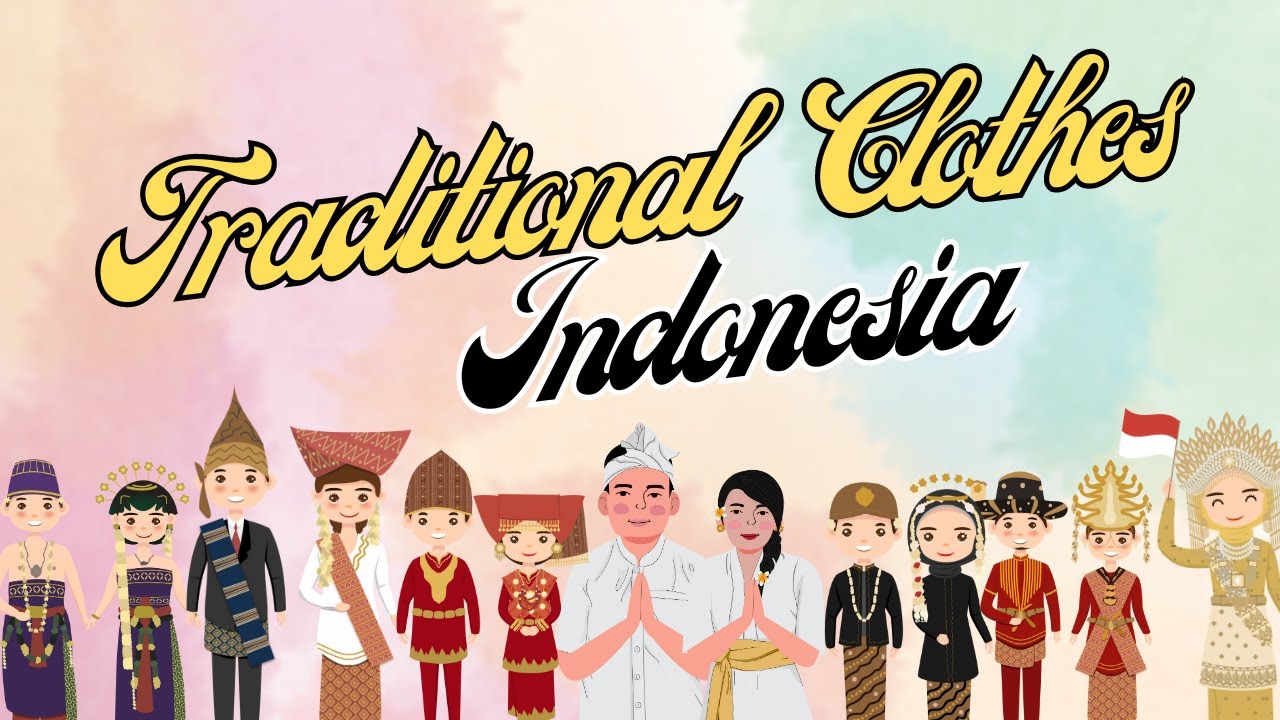 🌺👘 Traditional Clothing in Indonesia 🌺👘 #pakaianadat #youtubevideo #video #indonesia
