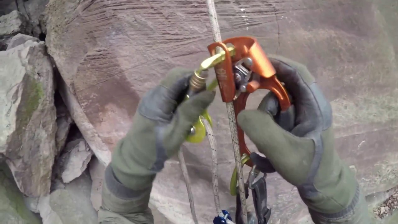 Petzl Stop aufseilen / abseilen climbing