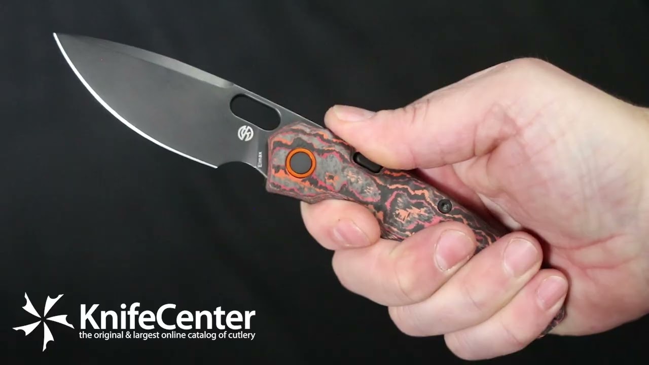 Vosteed Knives TuffKnives Psyop Top Liner Lock Front Flipper Knife