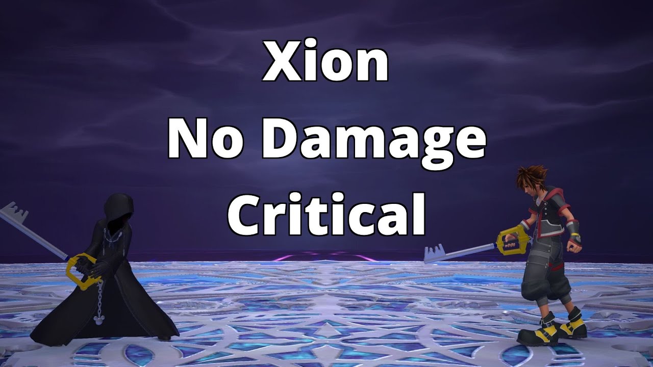 Kingdom Hearts 3 ReMind - Data Xion (No Damage/Critical)