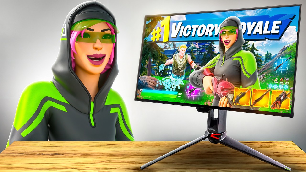 RUBIX testet den BESTEN MONITOR in FORTNITE!