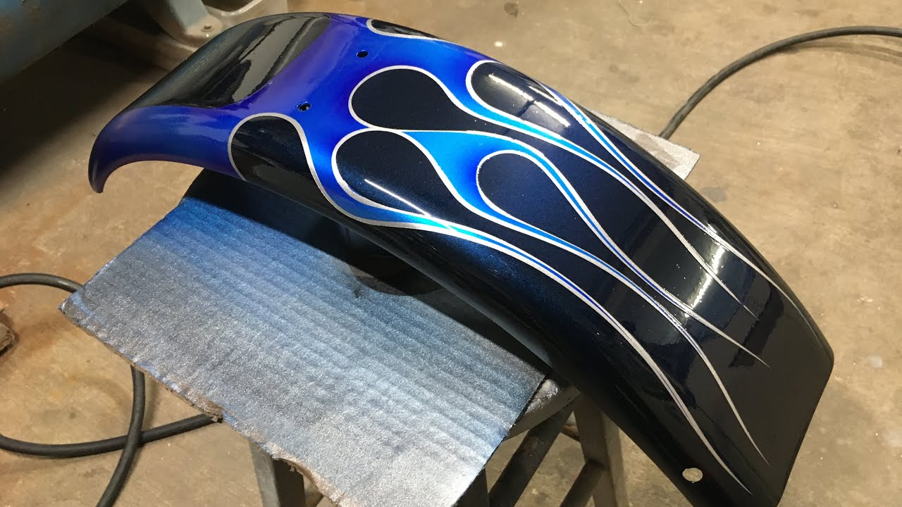 How To Paint Candy Color Flames