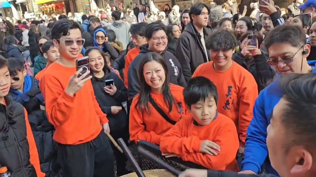 Celebrating the Year of the Horse. Chinatown New york.super Saturday 