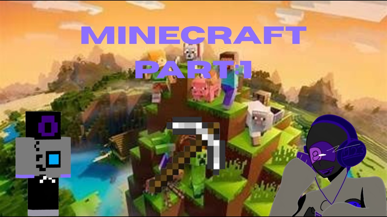 A lunatic plays Minecraft (Minecraft pt:1)