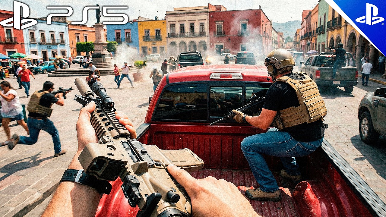 (Call of Duty) The Cartel Shows no Mercy; Americans are in the Crosshairs of Sicário - PS5 4K