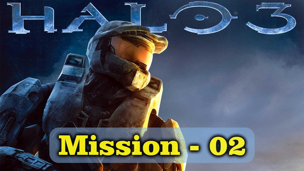 Halo 3 | 02 Mission Walkthrough (No Commentary) | Legendary Campaign Gameplay | #halo3 #masterchief