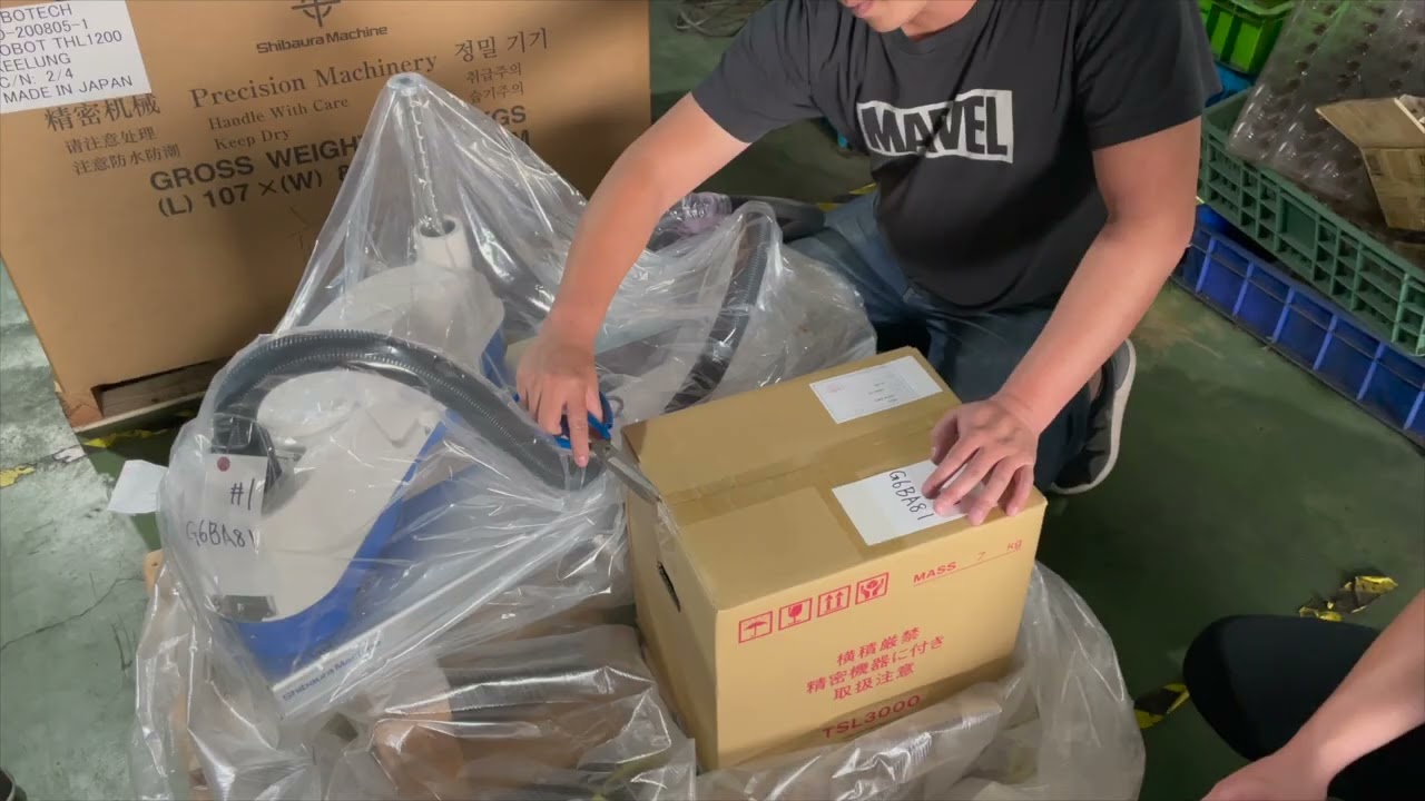 開箱－芝浦機械 THL1200 機械手臂