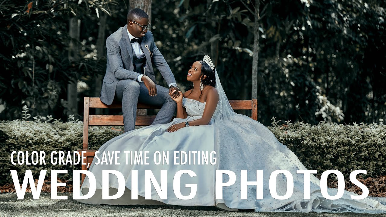 Faster Way to Edit & Color Grade Wedding Photos In Photoshop
