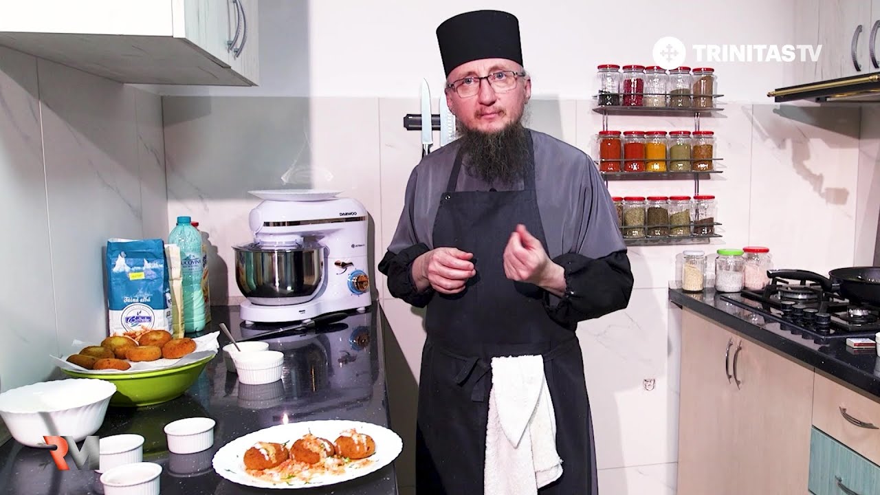 Chiftele de brânză și cașcaval, rețeta părintelui Silvan || Rețete mănăstirești