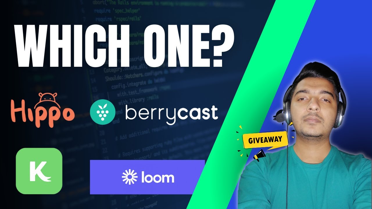 Loom vs. Hippo Video vs. BerryCast vs. Komodo Decks | Which one is Best Screen Recorder? | Passivern