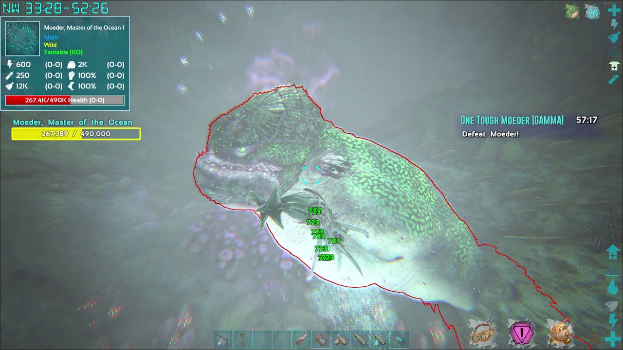 Cheesing the Moeder Boss Fight- Ark Genesis