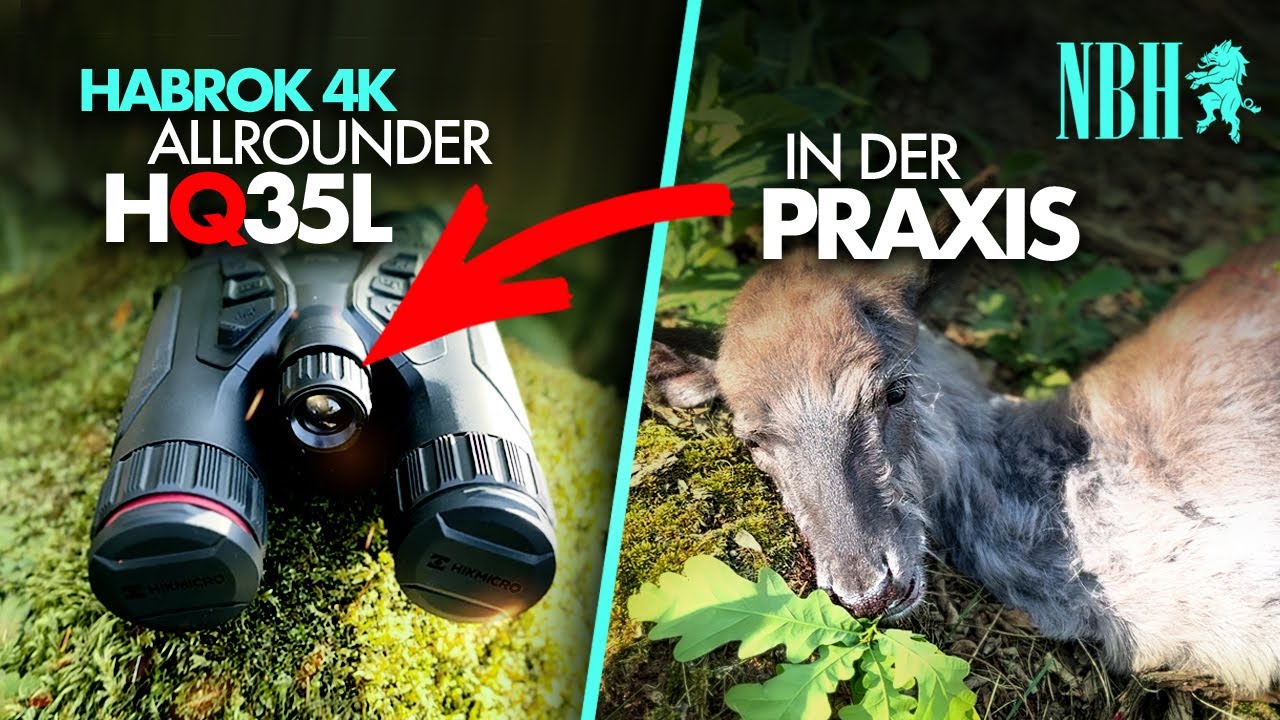 4 Gründe für den TOP Allrounder HQ35L | Das NEUE 35er Habrok 4K im Praxistest! All-In-One Fernglas