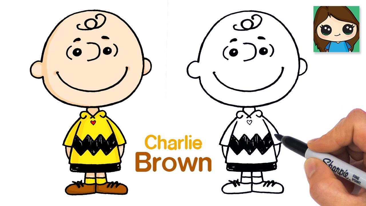 How to Draw Charlie Brown Easy