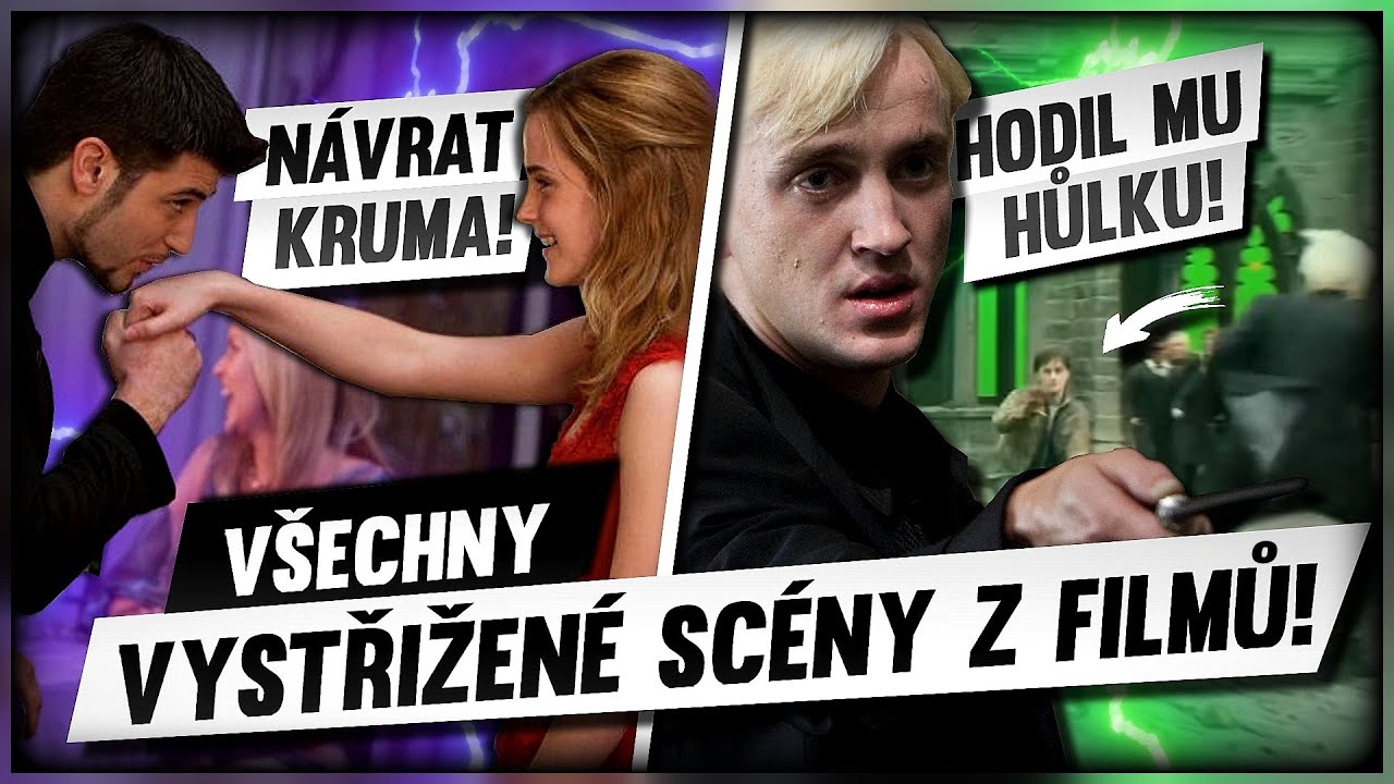 VŠE, CO BYLO NATÁČENO, ALE DO FILMŮ SE NEDOSTALO | VYSTŘIŽENÉ A NEVYDANÉ SCÉNY | HARRY POTTER | FK