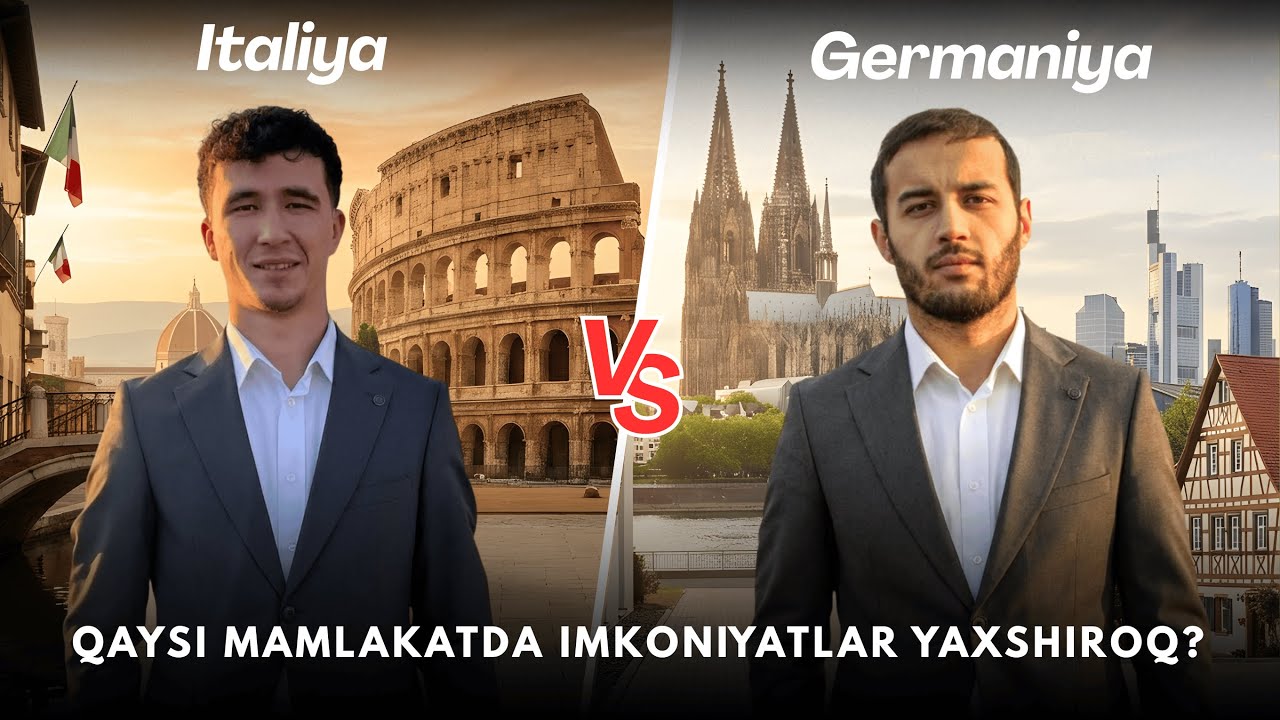 Italiyada O‘qish va Ishlash / Italiyada Grantlar, Universitetlar va Ish Bozori / Yevropada o'qish !