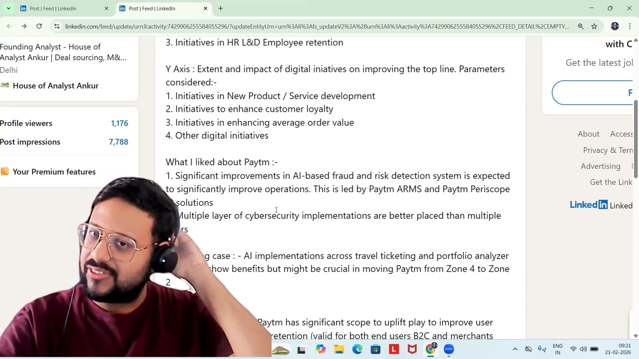 Coverage of Paytm and Shriram Pistons | State of Digital Transformation | House of Analyst Ankur