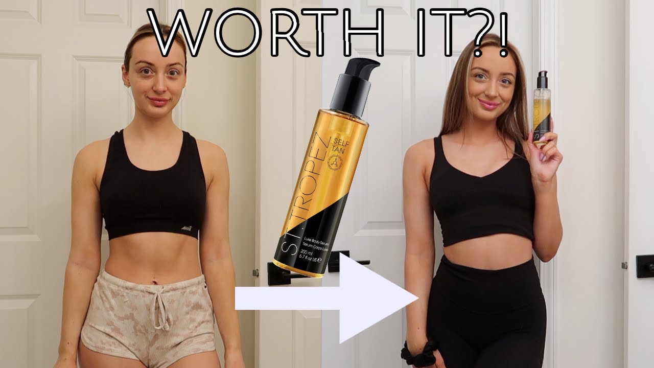 Обзор сыворотки для тела St.Tropez Luxe Body Serum Honest Self Tan + Демонстрация!
