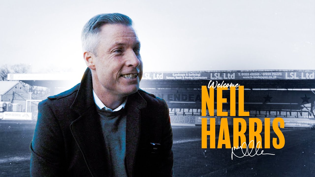 WELCOME NEIL! 🤝 Neil Harris on being appointed Cambridge United Head Coach