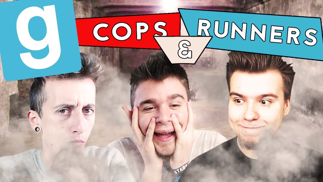 KOMORA GAZOWA! | Garry's mod (With: Mandzio, Alien, Ignacy, Admiros) #644 - Cops & Runners [#18]
