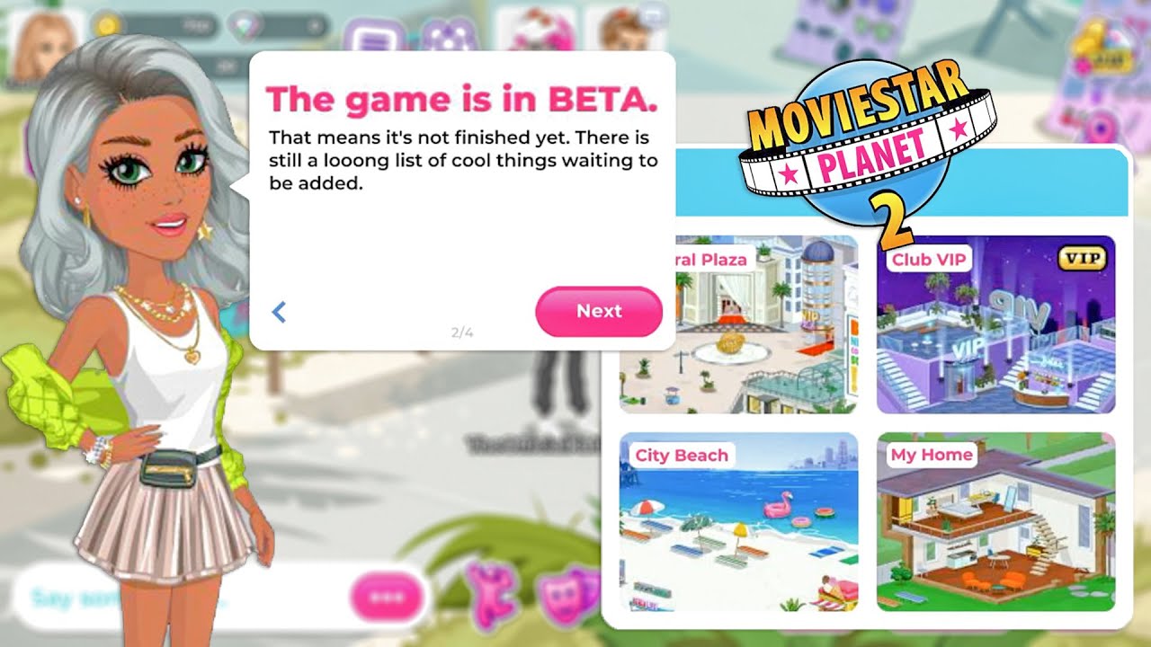Playing MovieStarPlanet 2 Beta! *THE NEW MSP*