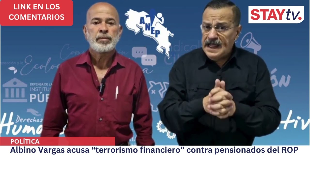 Albino Vargas acusa “terrorismo financiero” contra pensionados del ROP