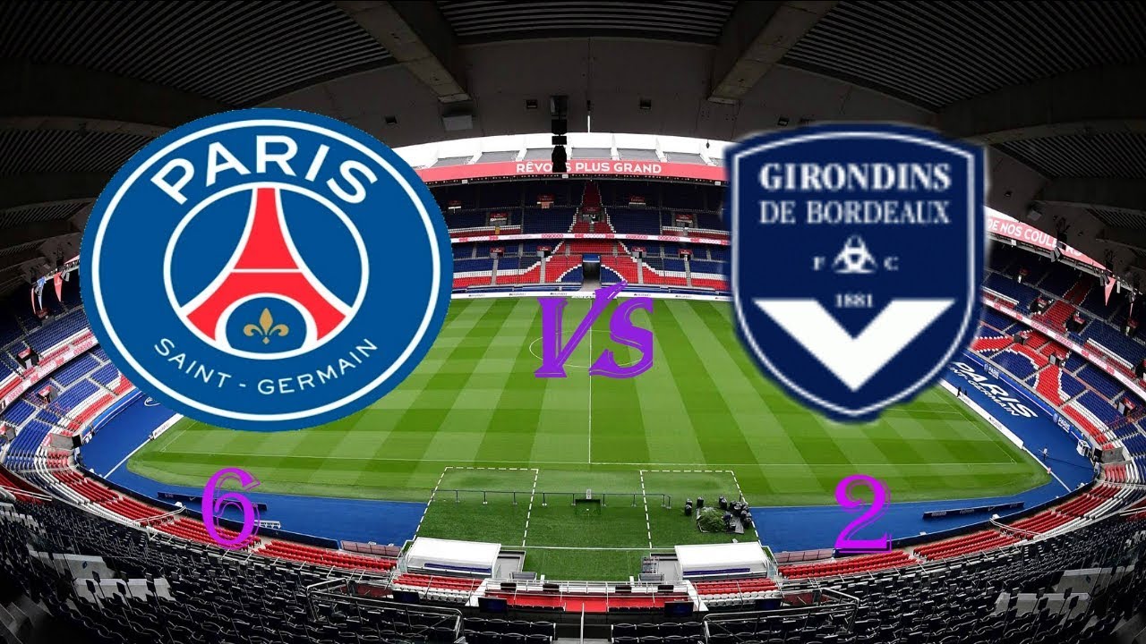 Ligue 1: PSG 6 VS BOURDEUX 2/GOLES:)