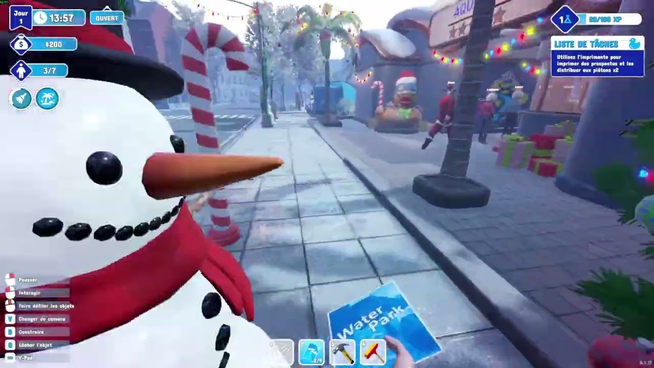 On Créer une Piscine Municipale ( Waterpark Simulator ) [01-?]
