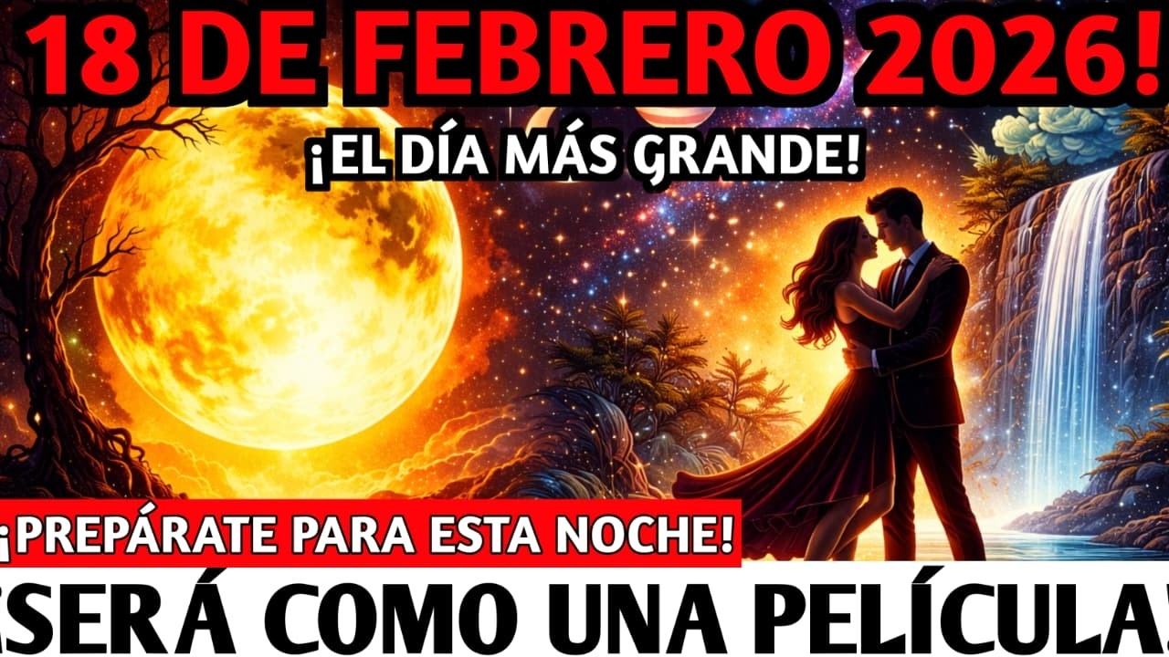 🚨La Luna en Acuario de MAÑANA te libera: 3 grandes despertares llegan a tu vida (16 de febrero)