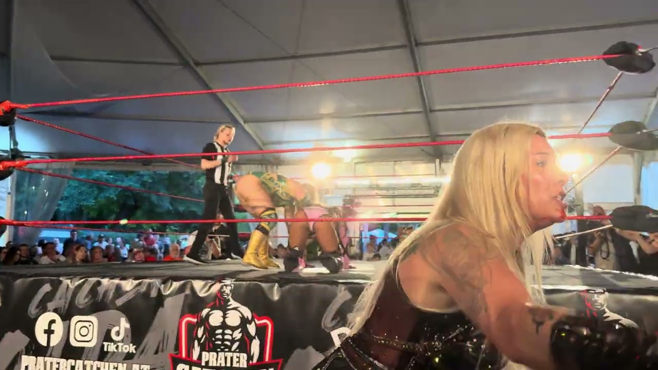 Prater Catchen 2025 - EWA Ladies Championship - Lexa Valo (c) vs. Mila Smidt vs. CEO Mercedes Mone