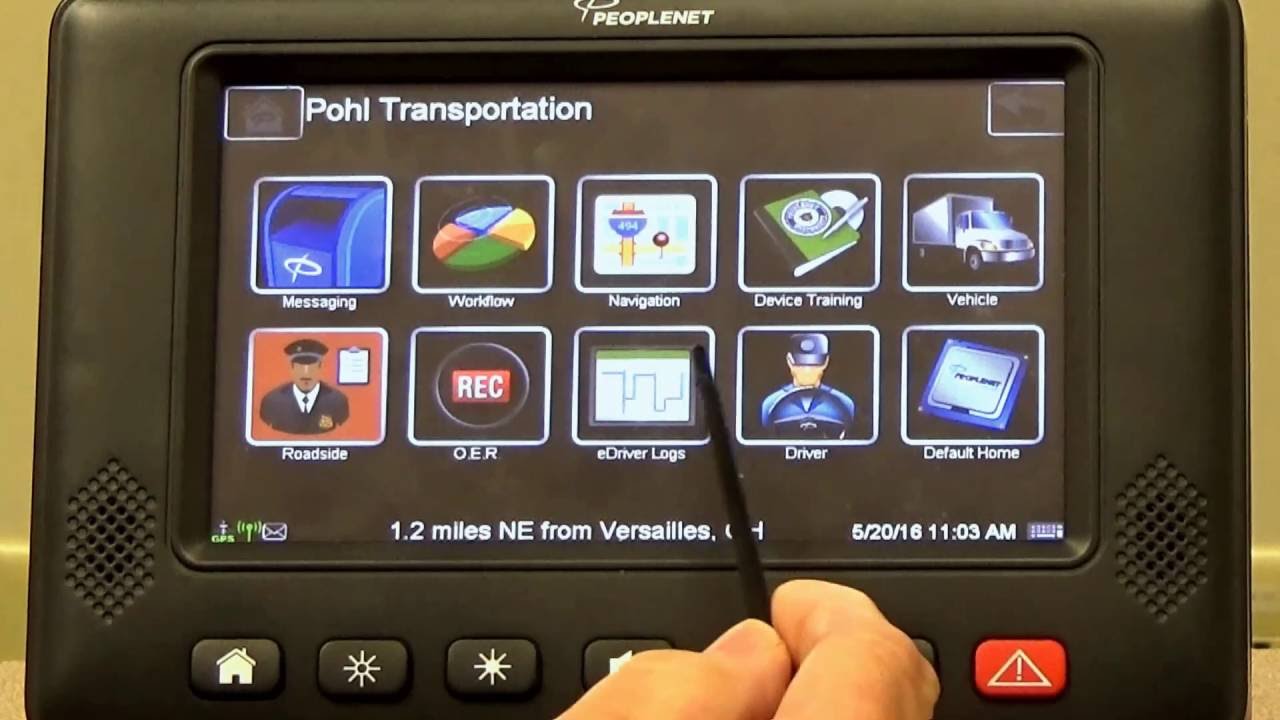 Using the Peoplnet E-Log System | Pohl Transportation