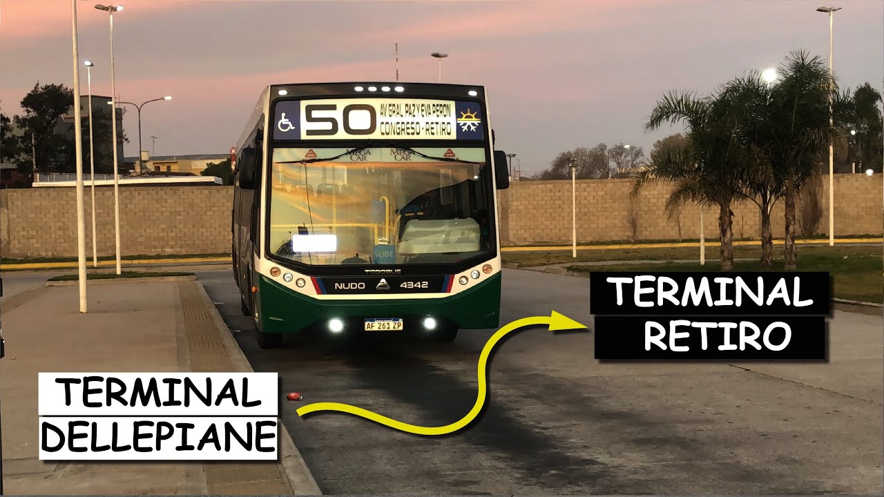 CRÓNICA DE VIAJE | LÍNEA 50 (Dellepiane - Retiro / Bs. Aires)