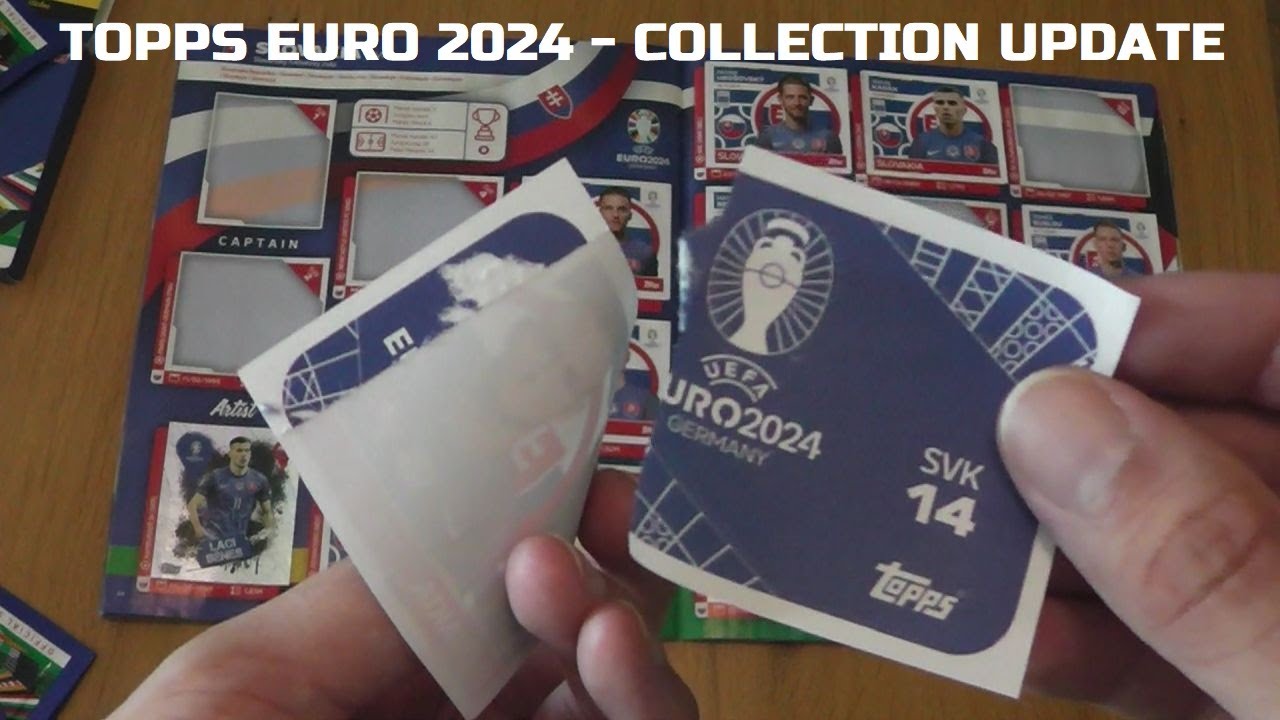 TOPPS EURO 2024 STICKER ⚽ Teil 2: Ein Update