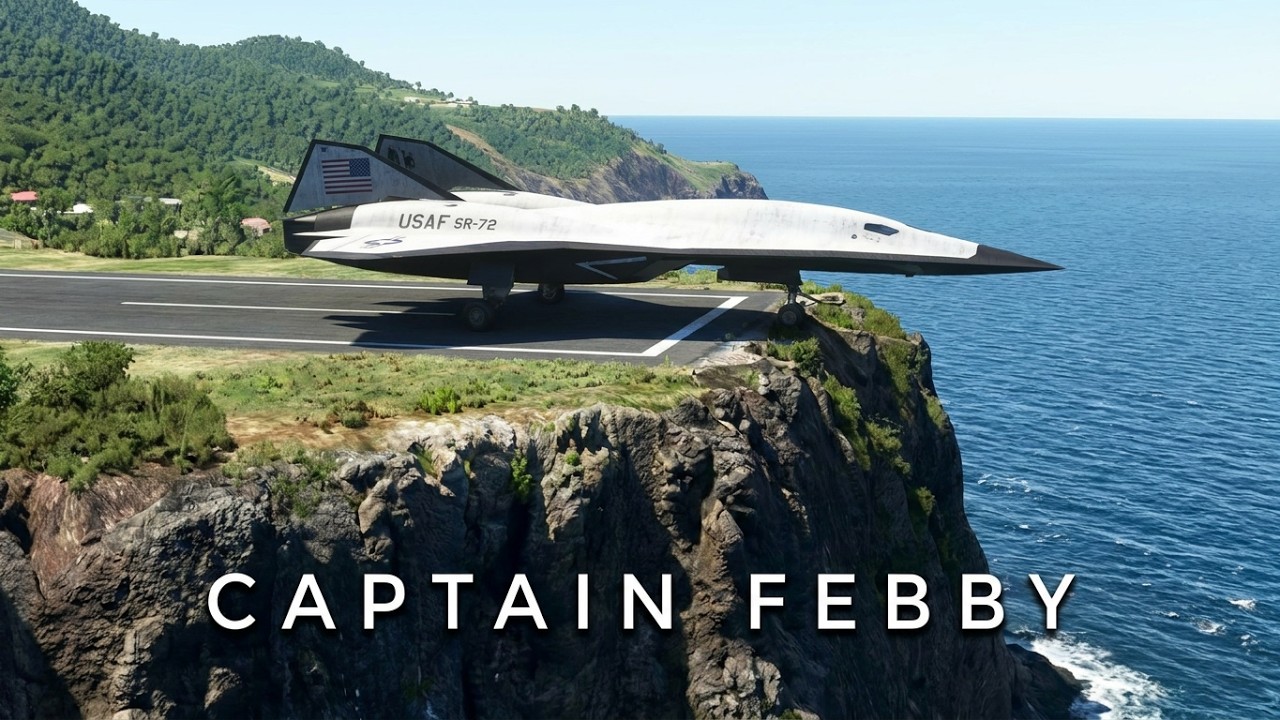 USAF SR-72 Darkstar Attempts Impossible Takeoff at Saba’s Deadliest Runway