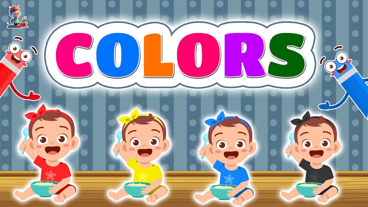 Color Song  For Toddlers | Kids Colorful Learning Videos🌟
