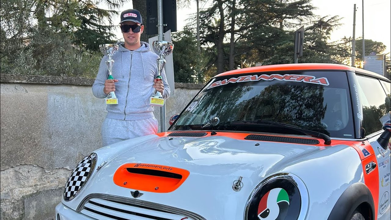 Salvatore Santannera/Slalom Babbaurra 2024/ On Board/ Mini Cooper S R53