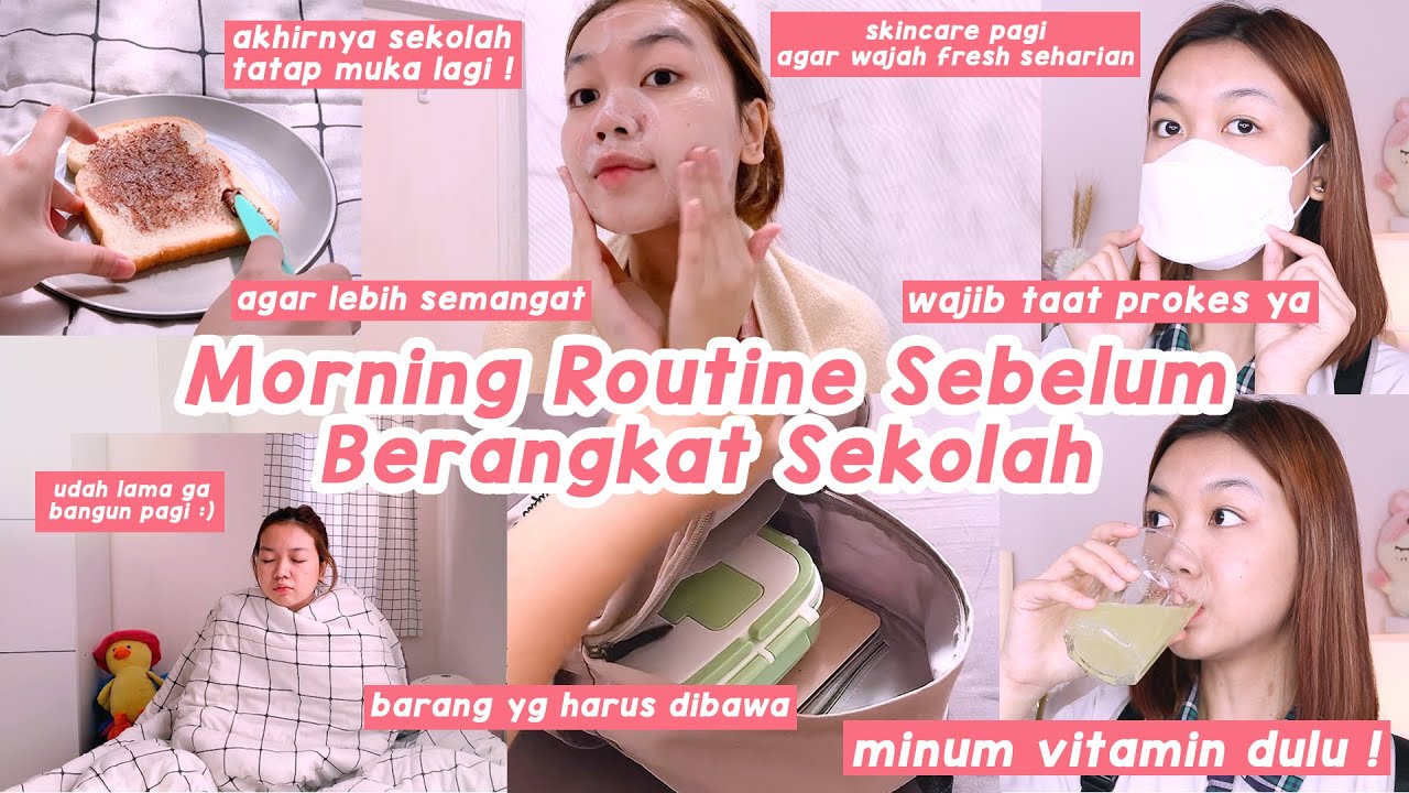 Morning Routine Sebelum Berangkat Sekolah || Desty Yufenti