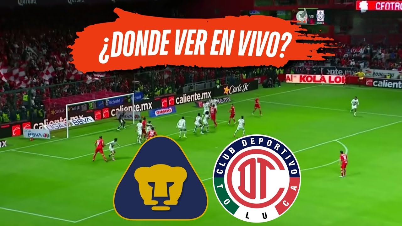 🔴  Toluca vs Pumas ANÁLISIS - Liga Mexicana / ¿DONDE VER?