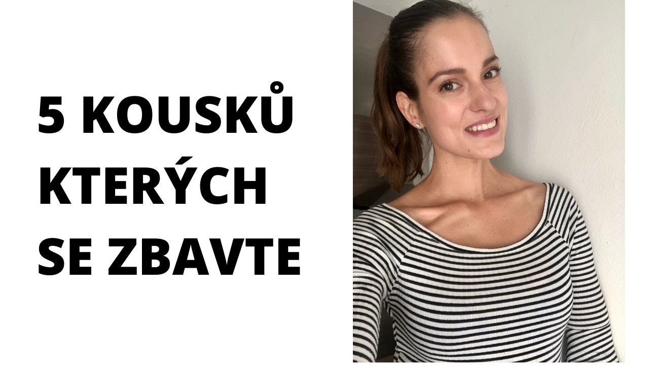 5 věcí, které musíte vyhodit z vašeho šatníku - TŘÍDĚNÍ ŠATNÍKU | Kristýna Máchová