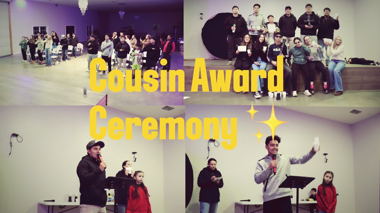 We Hosted Our First Cousin Award Ceremony!! 😭😂🏆